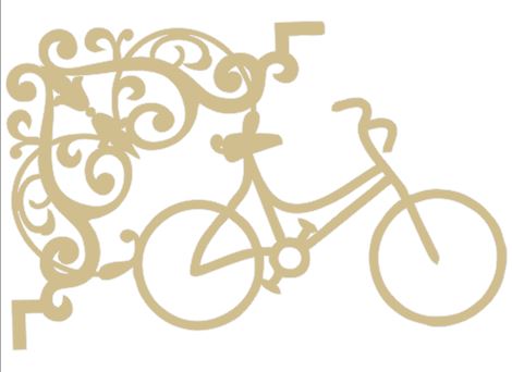 bike,bicycle, vintage  and decorative corner,flourish  110 x 160